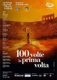 "Kainós® Magazine - Antonio Albanese regista di Rigoletto - locandina Arena Opera Festival 2023"