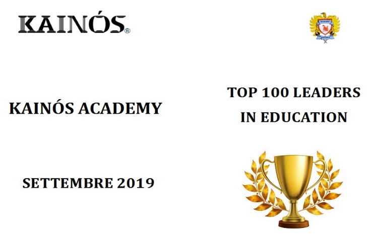 "Kainós Academy® Chi siamo Top100 Leaders in Education"